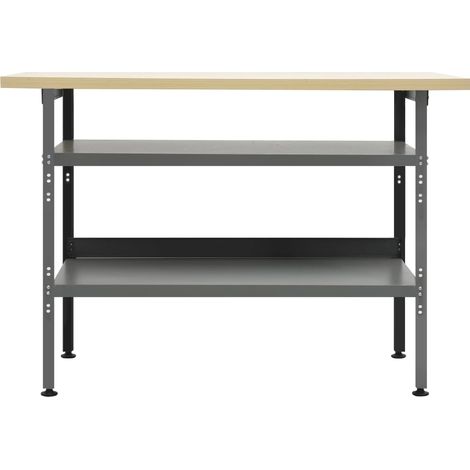Établi Gris 120x60x85 cm Acier (1/5)