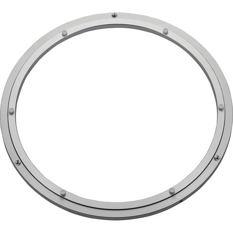 Drehkranz 360° Ø 448 mm belastbar bis 350 kg Silberoptik