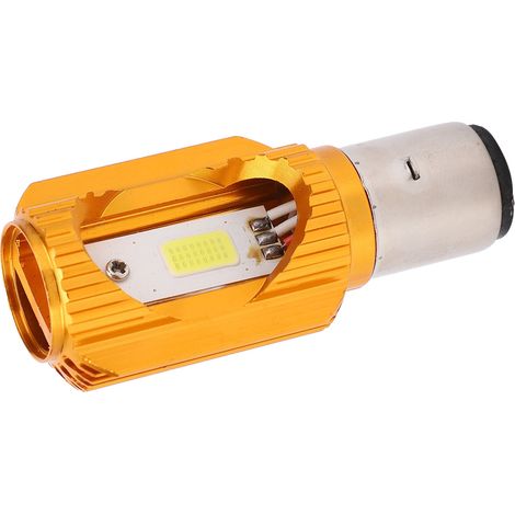 Phare moto LED H6 2 broches, 12W COB pour éclairage puissant et longue portée (1/5)