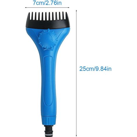 Brosse de Piscine - Nettoyant Filtre Piscine - 1 Pièce (Bleu) (1/4)