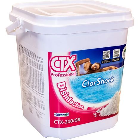 Chlore choc en granulés ClorShock CTX-200/GR 5 kgs. CTX