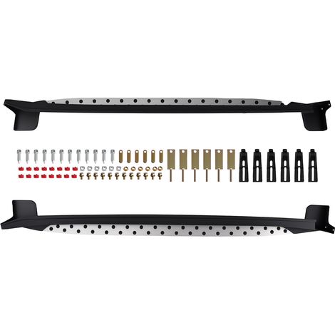 Aluminum Side Steps for Hyundai Tucson 2015-20 TL Running Boards Black Non-Slip