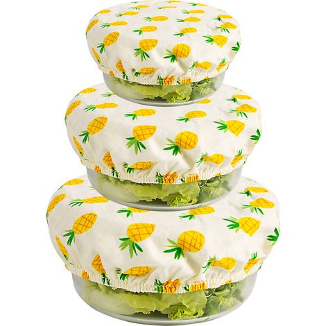 Couvercles Élastiques Réutilisables pour Bols, Couvercles de Conservation Alimentaire pour Fruits et Restes