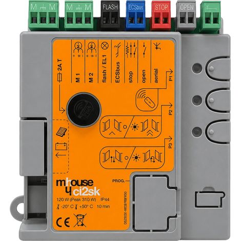 Carte Électronique Compatible Mhouse CL7SK pour Portail Battant WG2S WW2S WS2S WU2S - Logique de Commande