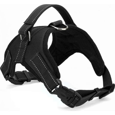 Harnais pour chien avec poignée, facile à contrôler, sangle de poitrine réglable, avec poignée de contrôle, respirant et Durable XL
