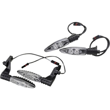 Clignotants LED compatibles avec les modèles BMW suivants : R1200GS Adv, F650GS, R1200R, S1000R, S1000RR, F800GS, K1300S et G310R/GS (avant et arrière). (1/5)