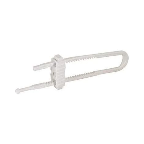 Schiebetürblock für Doppeltüren, B.220mm, H.60mm, T.20mm, weißes PVC, 1 Stück.