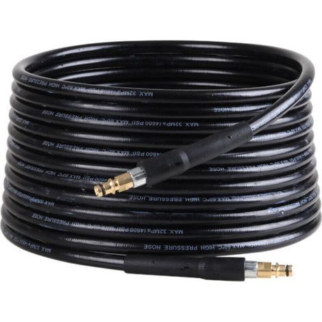 Tuyau de rechange pour Nettoyeur haute pression karcher K2 K3 K4 K5 K6 K7 tuyau de nettoyage haute pression raccord rapide et libération rapide - 6m (1/3)