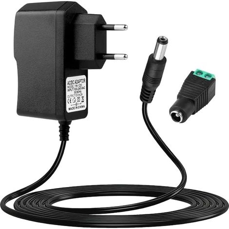 12V 2A LED Power Supply for LED Strips, CCTV Camera, TV Box, Routers (1/5)