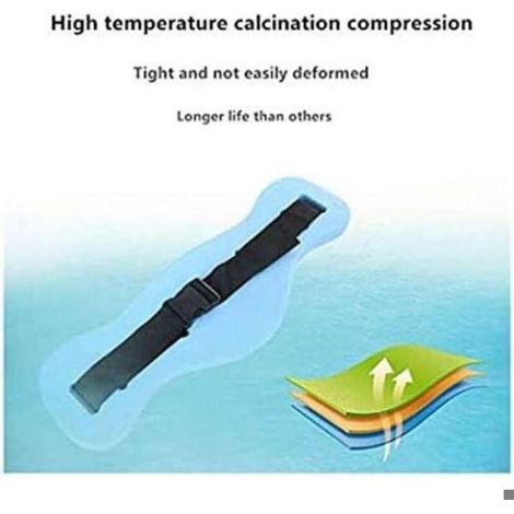 Ceinture De Flottaison - Mousse EVA 62 X 22 X 2,5 Cm - Pour Aquagym Aquajogging Rééducation - 1 Pièce (1/5)