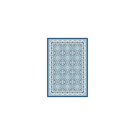 TOVAGLIETTA AMERICANA 30X45 CM - CEMENTINA BLU