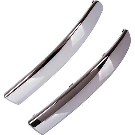 Embellecedores cromados para parachoques delantero Fiat 500 2007- (izquierdo + derecho) - Juego (1/5)