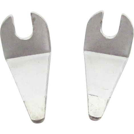 TOOLCRAFT Lötspitze abgeflacht Spitzen-Größe 3 mm Spitzen-Länge 15 mm Inhalt 1 Paar (1/5)