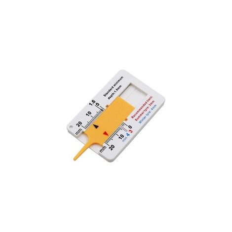 Jauge de Profondeur de Bande de Roulement de Pneu 0-20 mm pour Voiture Moto Van SUV camions (1/4)