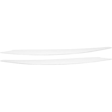 Eosnow Une paire de couvercles de paupières à sourcils pour phares, pour Golf 7 GTI 2013 – 2018, blanc (1/4)