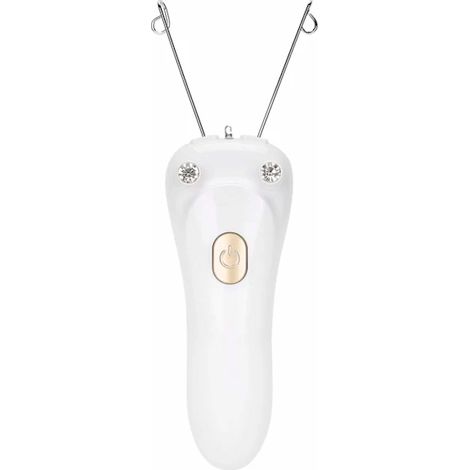 Épilateur électrique à fil de coton pour l'épilation du visage, des lèvres, du menton et des joues [CO]-AquaForge