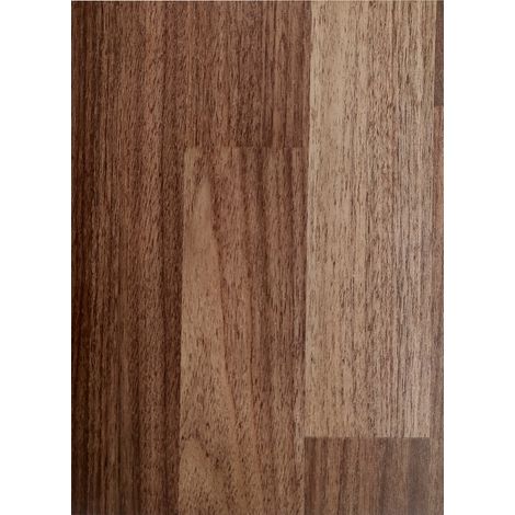 Revêment de Sol vinyle PVC 140X300Cm, Effet Parquet Bois de Chêne Foncé