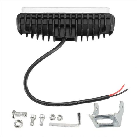 Zoll 30W rote LED-Warnleuchte für Gabelstapler, LKW und PKW, Sicherheits-Arbeitsleuchte, Lagerhalle, Gefahrenbereich ArJXLGV (1/5)
