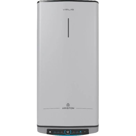 Termo eléctrico inteligente, Ariston, Velis Tech Dry Wifi 80L, Multipoisicion, Clase Energetica B