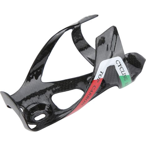 Porte-bidon de vélo en fibre de carbone intégrale, ultra-léger, pour VTT et vélo de route. (1/5)