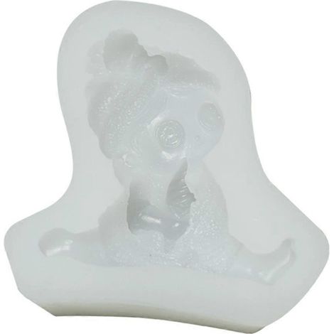 Moule à Gâteau Fille Glace Exquis en Argile Chocolat pour Décoration de Savon Familiale (1/4)
