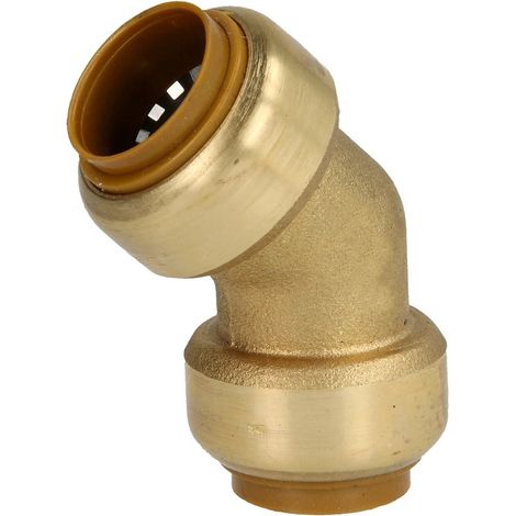 Tectite raccord à clipser coude 45° F/F 28 mm