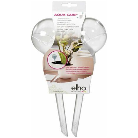 Aqua Care 2er Transparent Pflanzen-Bewässerung (1/2)