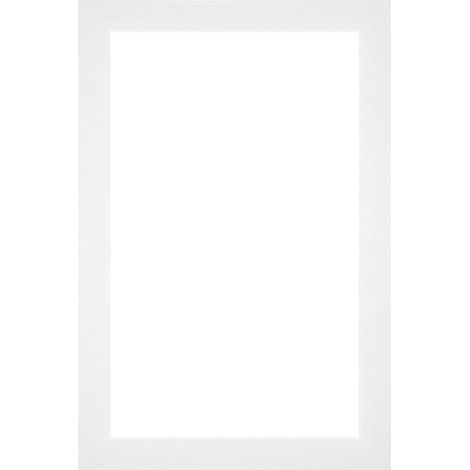 yd. - Cadre photo  - Blanc - Carton 630 g/m2 - (1/4)