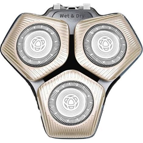 Têtes de rasage SH71/50 pour rasoirs Philips séries S5000, S7000, SH60/70 et SH71/50 (doré) (1/5)
