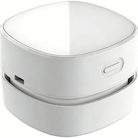 Mini-Akku-Tischstaubsauger, USB-aufladbar, 90 Minuten Betriebsdauer, 360° drehbar, zum Entfernen von Krümeln (1/4)
