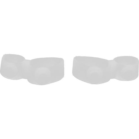 2 bagues d'orteil magnétiques minceur perte de poids en silicone outil de massage des doigts de pied (1/5)