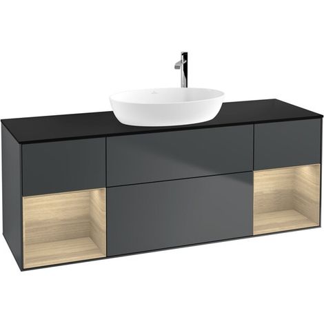 Villeroy & Boch F982PCHG Meuble sous-vasque Finion F98 (1/2)