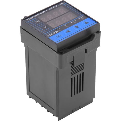 Régulateur de température numérique intelligent à sortie relais haute sensibilité REX-C100 0-400℃ (1/5)