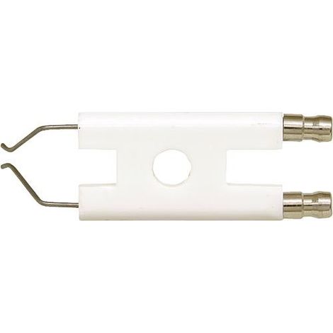Electrode d allumage double pour Elco EK01L, EK02L, EL01A, EL02A, EL01, EL02. 333.300.6428