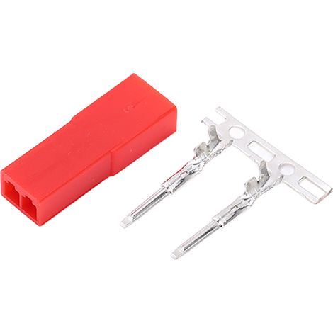 50 Kits Connecteurs JST RC avec Borniers 2 Pins pour Batteries Lipo et Broches Mâles
