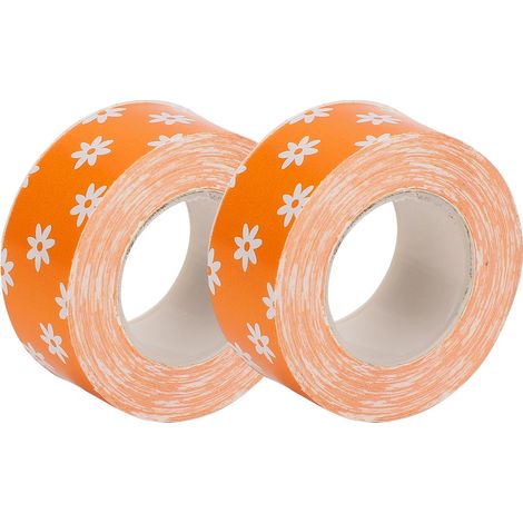 Lot de 2 rubans d'étiquetage thermique résistants, forme attrayante, compatibles avec King Jim Tepra Pro LR5C (1/5)