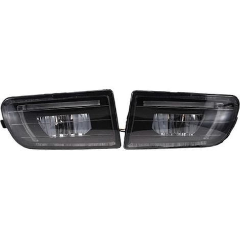paire de feux antibrouillard LED pour voiture 12V 35W avec clignotants pour-- (1/5)