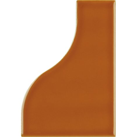 Carrelage mural faïence effet graphique REVERS 12x8.3cm 12x8.3cm Orange - Brillant - boîte de 0.48 m2 12x8.3cm Orange - Brillant / Poli - boîte de 0. (1/3)