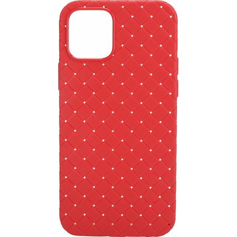 Coque de Protection Anti-Poussière Arrière pour iPhone 12 et 12 Pro - Rouge (1/5)