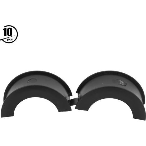 Lot de 10 accessoires pour guidon de vélo, compatible avec les supports de téléphone et porte-bouteille de 31,8 mm à 25,4 mm, avec joint de conversion type B (1/5)