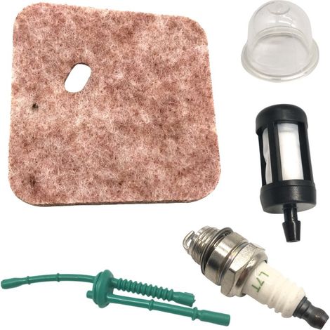 Kit de réparation de carburateur pour FS45, FS46, FS46C, FS55 avec bougies d'allumage ZHT-093 (1/4)