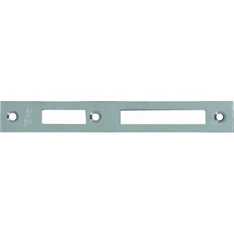 Zentrales Schließblech Inox 180x24x3 mm ISEO für Schloss Performa - 038230