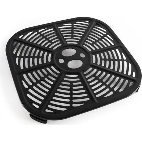 Kitchencook - Airmed 6 - Grilles Pour Friteuse à Air - Cuisson Homogène - Acier Résistant