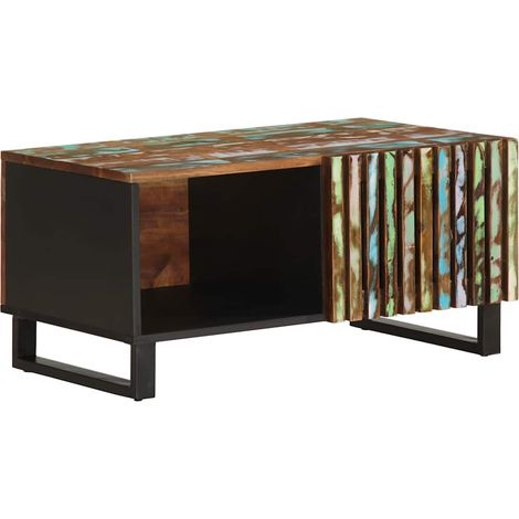 Couchtisch 80x51x40 cm Massivholz Akazie
