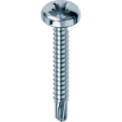 500PZ VITE AUTOPERFORANTE PER FERRO DRILLEX TC ZINCATA mm. 3,9x38