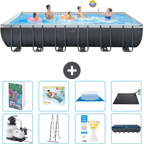 Ultra XTR Pool Rechteckig - 732x366x132 cm - 9-teilig S567