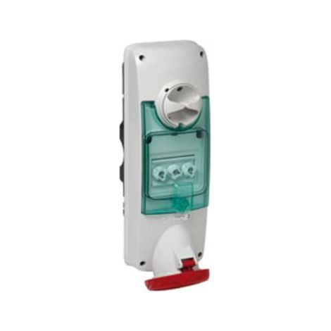 Presa Unika Da Parete Interbloccata 63A 380V 3P+N+T ( Schneider Cod. Pkb63R535 )