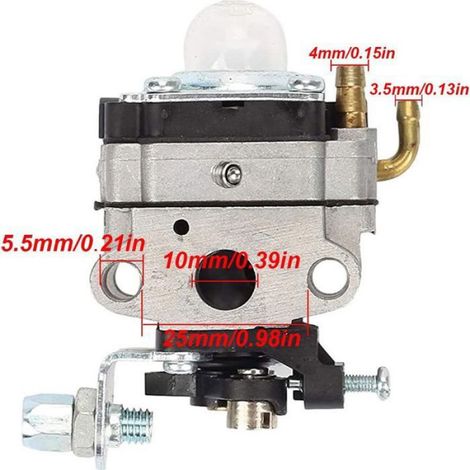 FG100 GX31 Carburateur pour Honda GX22, GX31 – Tiller, Edger – Avec Filtre à Air, Bougie (1/5)