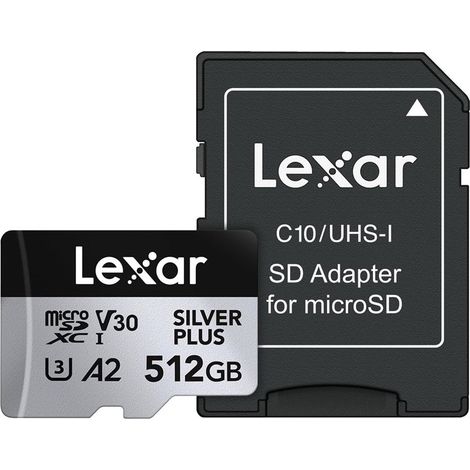 MEMORIA MICRO SDXC 512GB UHS-I/LMSSIPL512G-BNANG LEXAR (1/3)