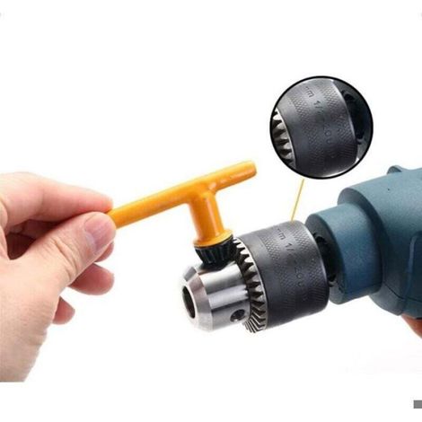 Chiave per mandrino trapano, 6 misure, per mandrino trapano a colonna, diametro: 4 mm, 6 mm, 10 mm, 13 mm, 16 mm, 20 mm (1/4)